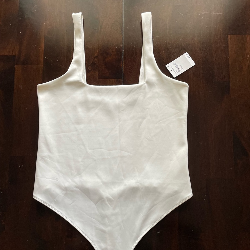 Good American Square Neck Bodysuit